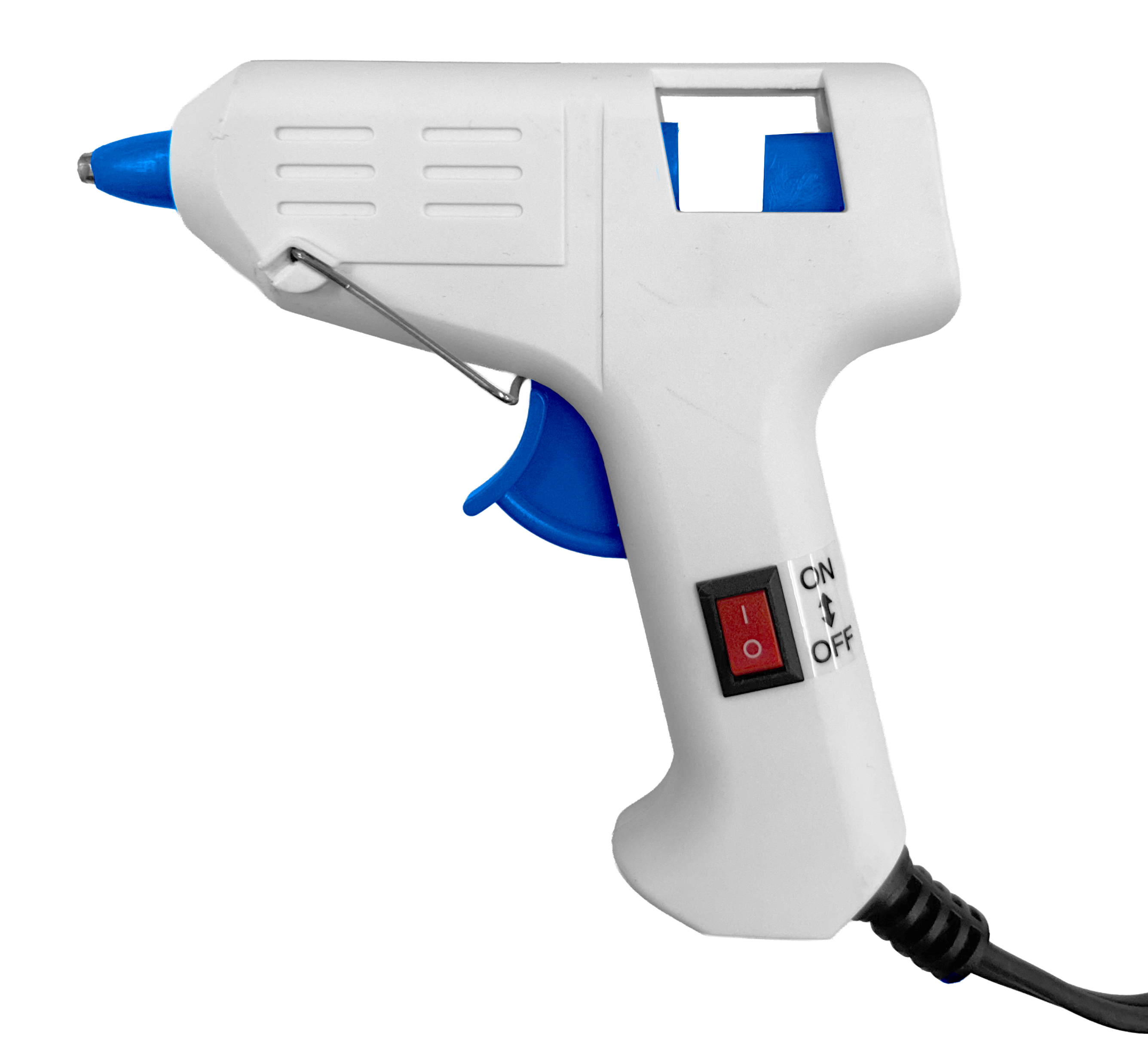 コード式グルーガン（青）